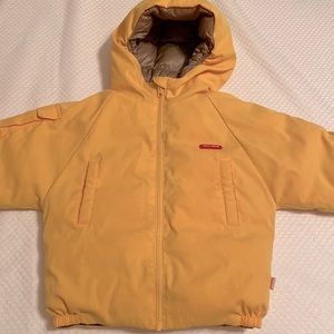 Kid’s reversible winter down jacket